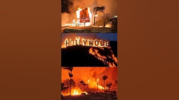 LOS ANGELES ABLAZE! #losangeles #california #californiafires #america #shorts