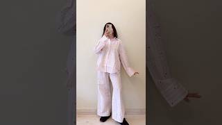 Cutest H\u0026M pyjama set #hnmhaul #pyjamas #pjset #babypink #pyjama #nightsuithaul #pjs #shorts2026