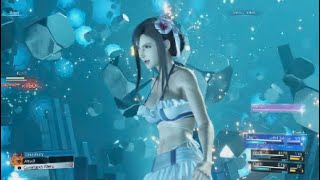 Perfect Timing Between Tifa's Level 3 Limit and Cloud and Aerith's Fireworks Blade