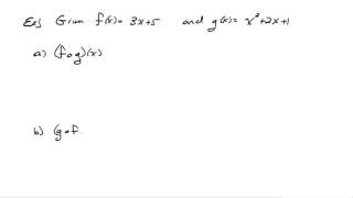 The Composition of Functions
