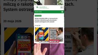 Sklepy wysyłają SMSy o promocjach, milczą o rakotwórczych produktach. System ostrzegania GIS zawodzi