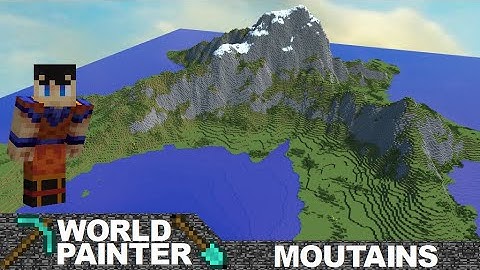 World Painter Tutorial - Mountains - easy beginner technique