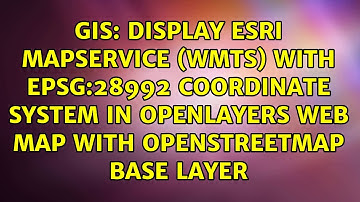 Display ESRI MapService (WMTS) with EPSG:28992 coordinate system in OpenLayers web map with...