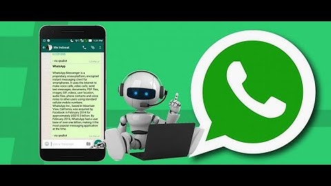 How WhatsApp bot work, How to make WhatsApp bot