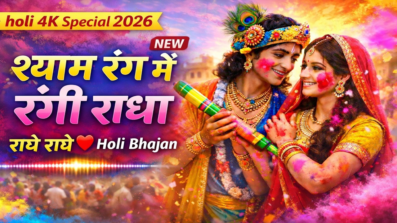 🎶 श्याम रंग में रंगी राधा | Holi Special Radha Krishna Bhajan 2026 🎶