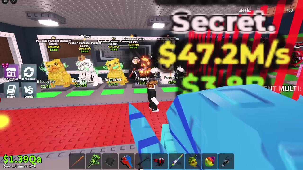 Live Steal Brainrot trade je cherche index valentin!!!!