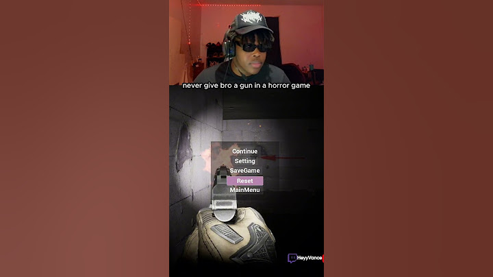 never give bro a gun in a horror game 😂 (Twitch/YT: HeyyVance) #chuxie #horrorgaming #jumpscares