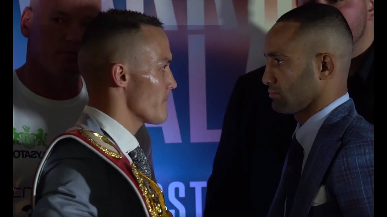 FIERY: Warrington v Galahad face off at final press conference - YouTube