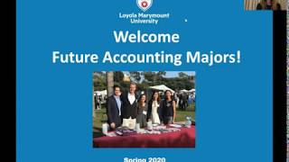 LMU Department of Accounting Overview