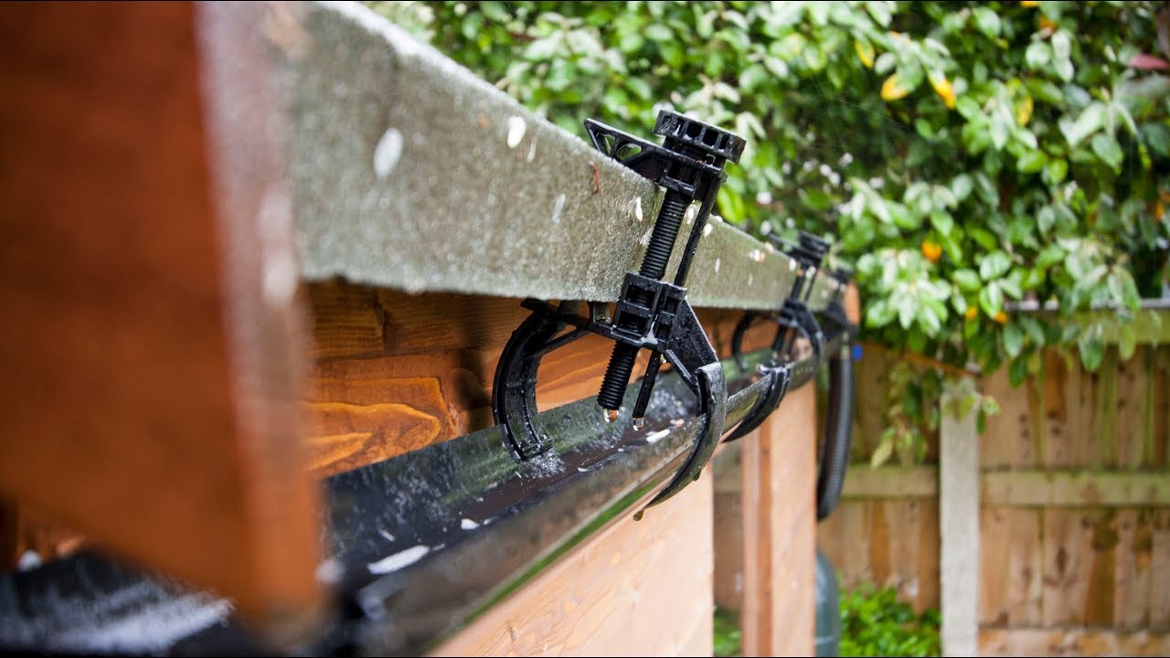 How to fit guttering to a shed - the easy way with Hall's 