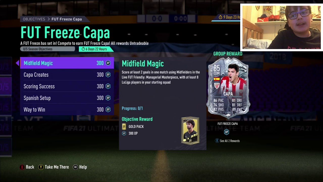 FIFA 21-HOW TO DO FUT FREEZE CAPA