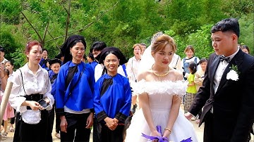 Đám cưới trên đường quê Đi cùng chú rể "NÙNG" rước dâu P2