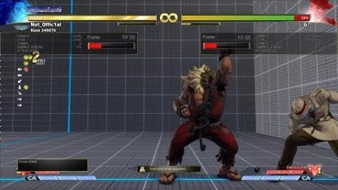 STREET FIGHTER V- Akuma V-TRIGGER 2 Combo