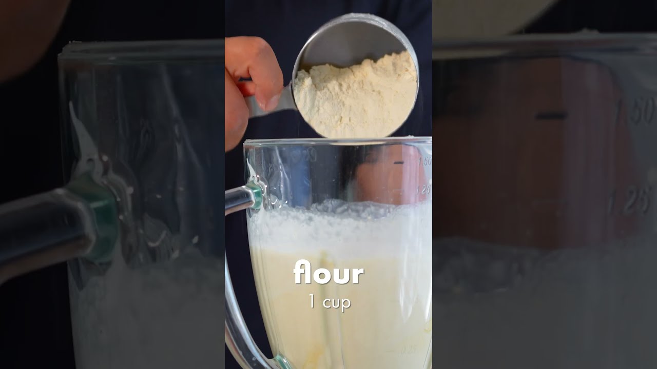 3 Ingredient Crepes Shorts
