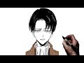 How to draw Levi | Step By Step | Attack on Titan