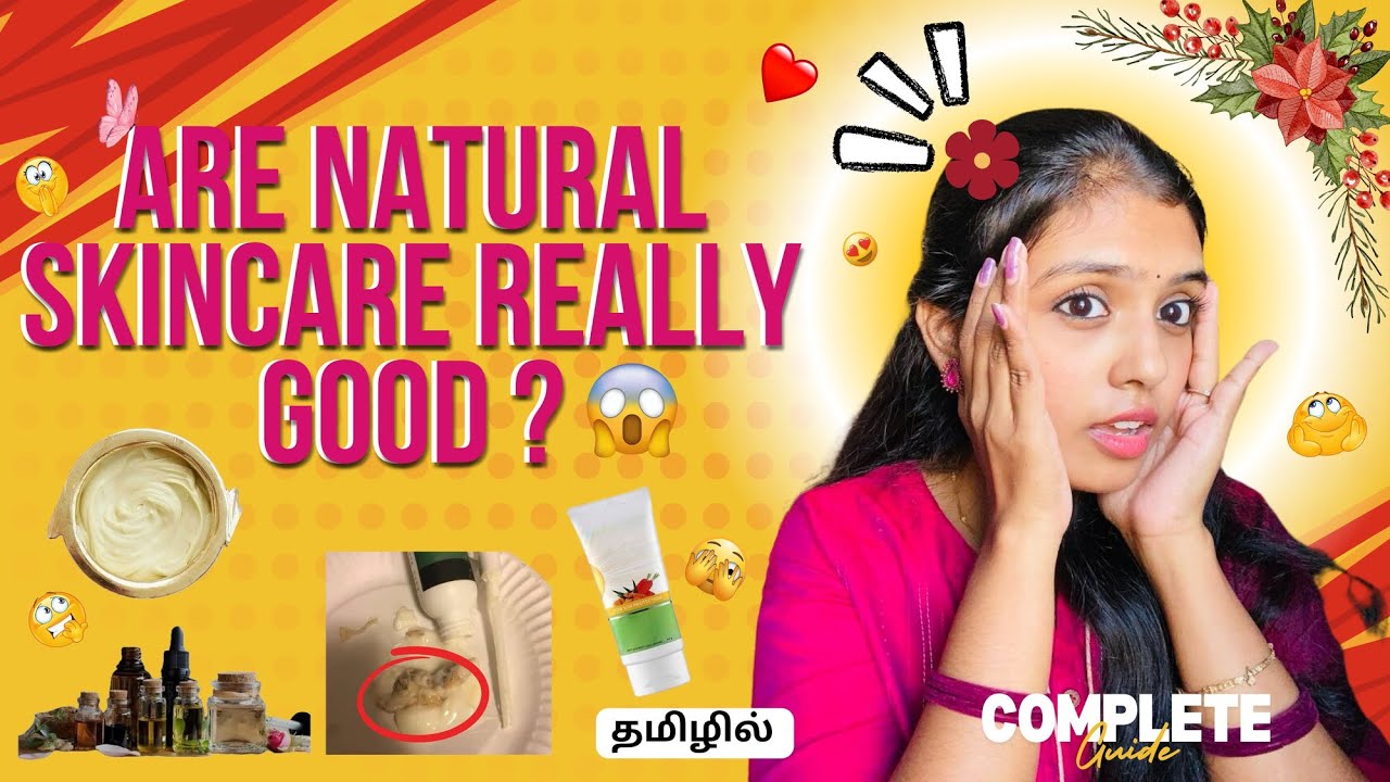 Natural skincare products that you shouldn’t use⚠️| தமிழில் 💖| Essential oils‼️| Natural sunscreen 🤭