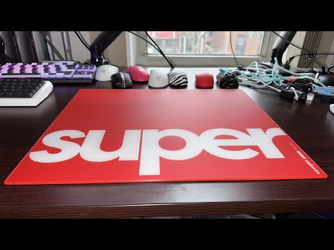 その他 Superglide Glass Mousepad 490x420mm Superglide Glass Mousepad Large, X-Large, XX-Large – Pulsar