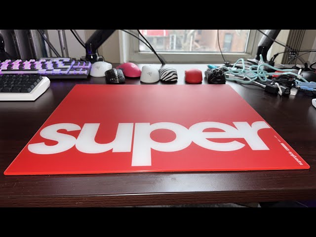 Pulsar Superglide Glass Mousepad Review! IMPROVED Skypad? - YouTube