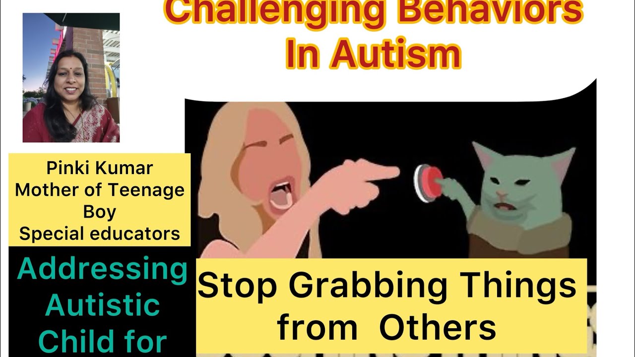Teaching Behaviour to Autism and ADHD Stop grabbing Ask politely for
