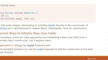 Understanding this.fieldname Initialization in Dart: A Guide to Class Constructors