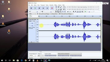 Audacity Noise Removal | How to Extract Audio from Video files with VLC Media Player (Hindi)