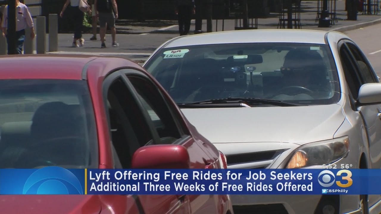 Lyft Offering Free Rides For People To Go To Job Interviews YouTube