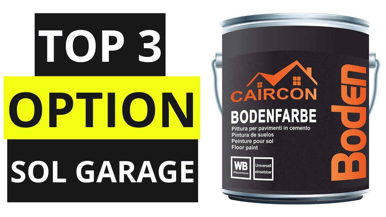 TOP 3 Meilleur Option Sol de Garage 2021
