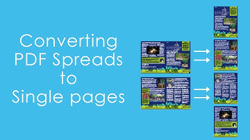 Cropping PDF Spreads to Single page view in 30 seconds