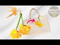 Learn How to Crochet a Beautiful Marigold Keychain Easily