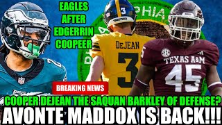 🚨Avonte Maddox Is BACK 💎 Cooper DeJean The SAQUAN BARKLEY On DEFENSE? |💥Edgerrin Cooper To Priority