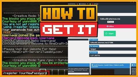 🟨 HOW to HAVE /REGISTER and /LOGIN on your MINECRAFT ATERNOS SERVER