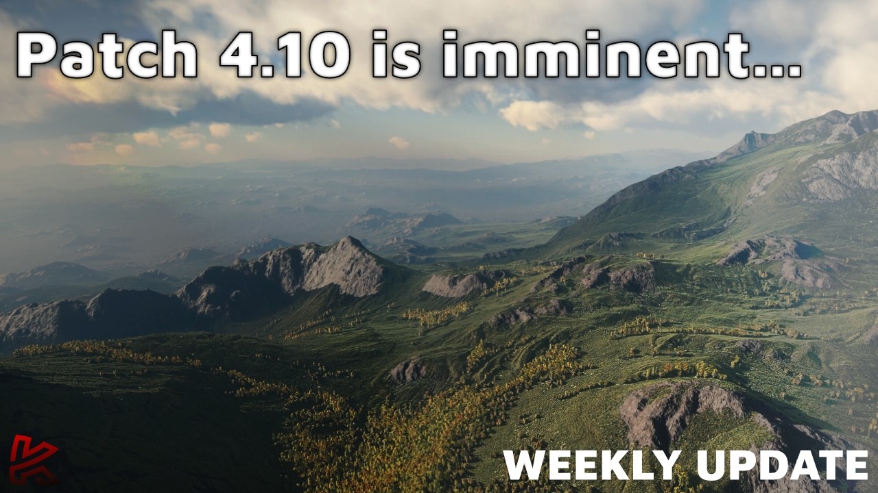 #StarCitizen Weekly Update - 4.10 is Imminent