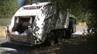 CCC McNeilus Rear Loader Garbage Truck