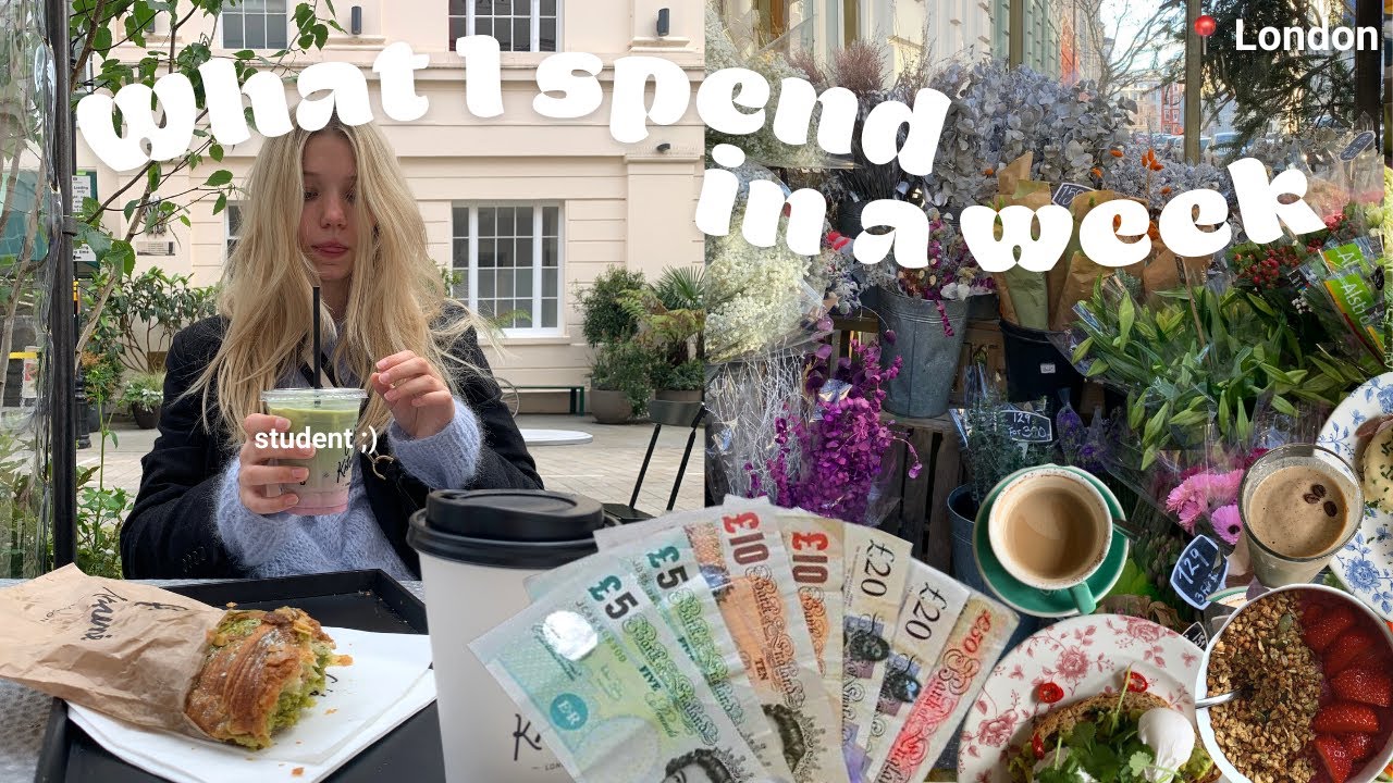 Cost of Living in London 🇬🇧 How much I spend in a week (as a student)
