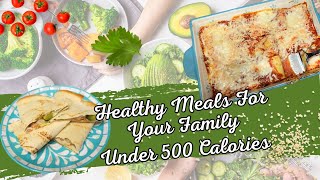 HEALTHY MEALS FOR YOUR FAMILY | MEALS UNDER 500 CALORIES | WHAT'S FOR DINNER | FAMILY OF FIVE 2024 by Living In The Mom Lane 398 views 3 months ago 10 minutes, 17 seconds