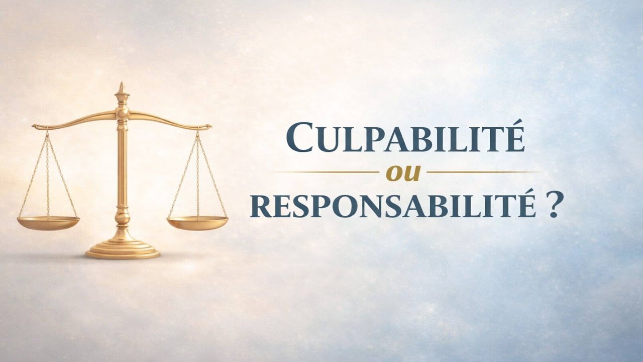 Culpabilité ou responsabilité ? Comprendre la différence pour se libérer