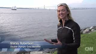 CNN Mainsail, Shirley Robertson   J Class yacht revival