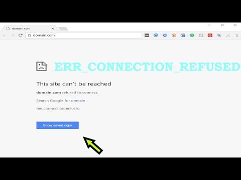Err Connection Refused Error in Chrome | CONNECTION REFUSED