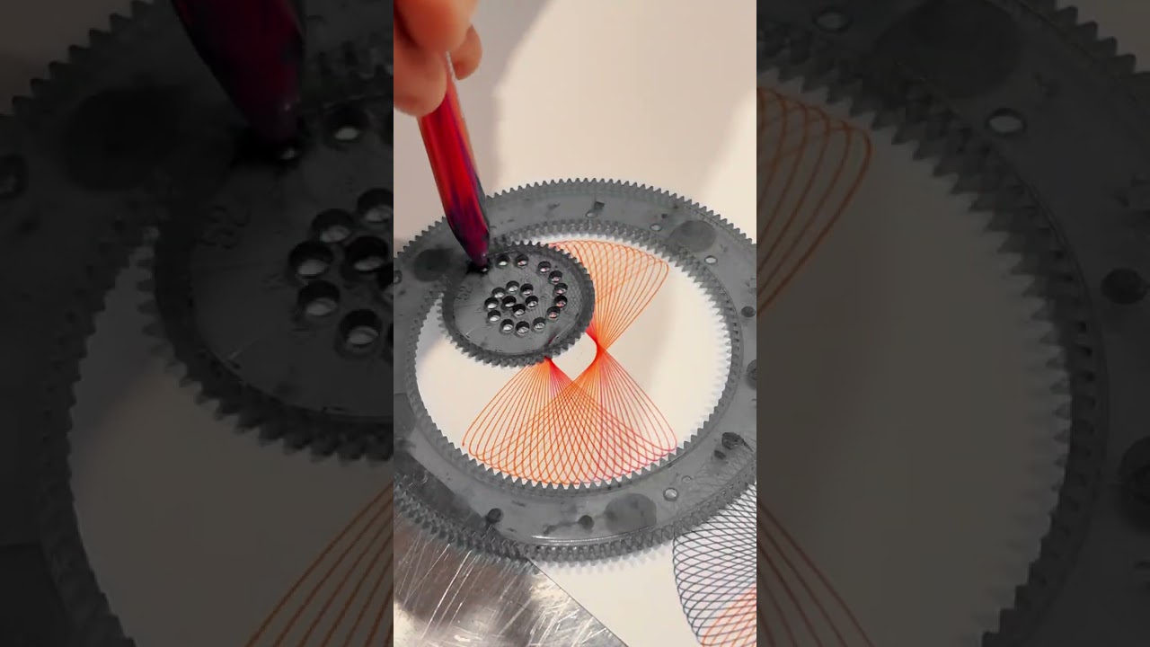 Relaxing Spirograph Drawing for Your Daily Calm