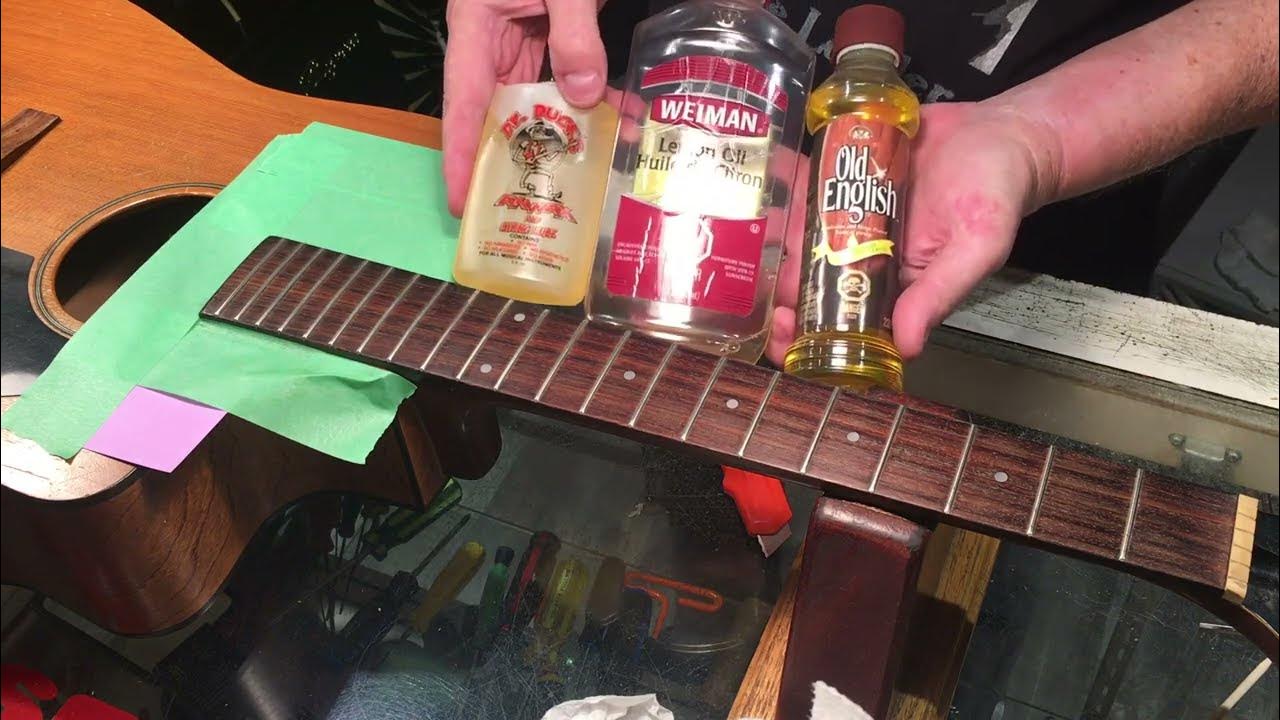 How to clean a rosewood fretboard, plus a few tips and tricks vintage