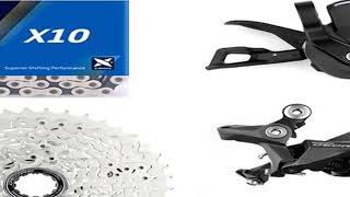 SHIMANO Deore M4100 10 Speed Set Shifter M4120 Derailleurs X10 Chain 10V Cassette 42/46/50T CS-M4100