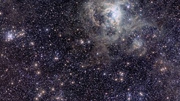 ESO: Pan Across The Tarantula Nebula (2010) [720p]