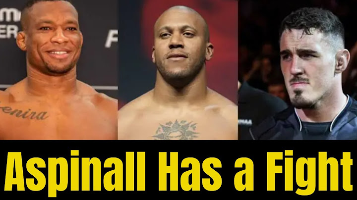 "It’s Official: Tom Aspinall Has a Fight! But Against WHO?"