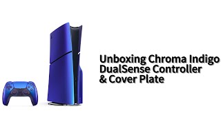 Unboxing New Chroma Indigo Dualsense Controller Cover Plate