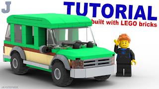 LEGO Voyager SUV How To Build Tutorial screenshot 4