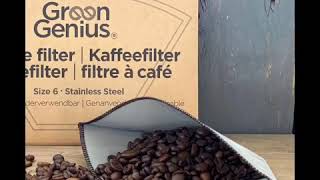 Kaffefilter i str 4 i rustfrit - Green Genius – Suztain A/S