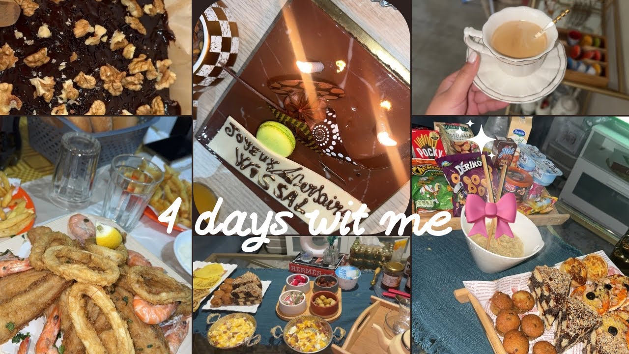 روتين الشتاء و البرد🥶وصفة للبراونيز و معقودة بلا بيض👩‍🍳جليسة يوم السبت❤️ مفاجأة عيد ميلادي😍🎂