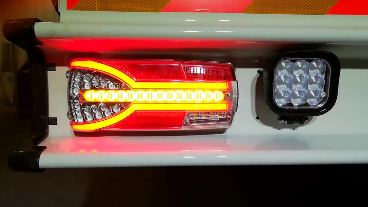 furgone per camion LED Fanalino posteriore Fanale posteriore per frecce Fanalino posteriore a LED 