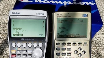 SPEED COMPARISON: HP 49g+ Vs. CASIO FX-9860GII Calculators