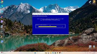 Installing Windows 2000 Build 2128 Professional German on PCem